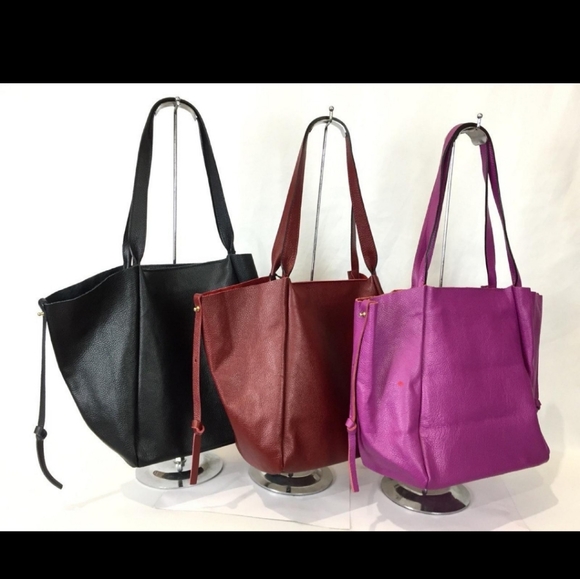 SB94852  Available colors 💯 ITALIAN LEATHER large tote - Picture 5 of 6